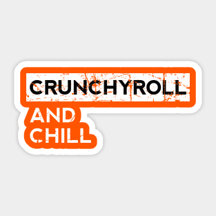 anime and chill Sticker